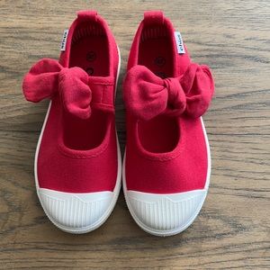 Red Chüs shoes. Size 28